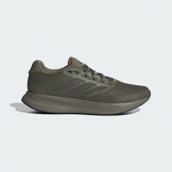Buty Runfalcon 5 Running. Brązowe buty do biegania męskie ADIDAS, bez wzorów, bez zapięcia, do biegania. W wyprzedaży za 207.20 zł.