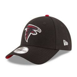 Czapka z daszkiem New Era NFL Atlanta Falcons. Czarne czapki męskie New Era, bez wzorów, sportowe. Za 177.00 zł.