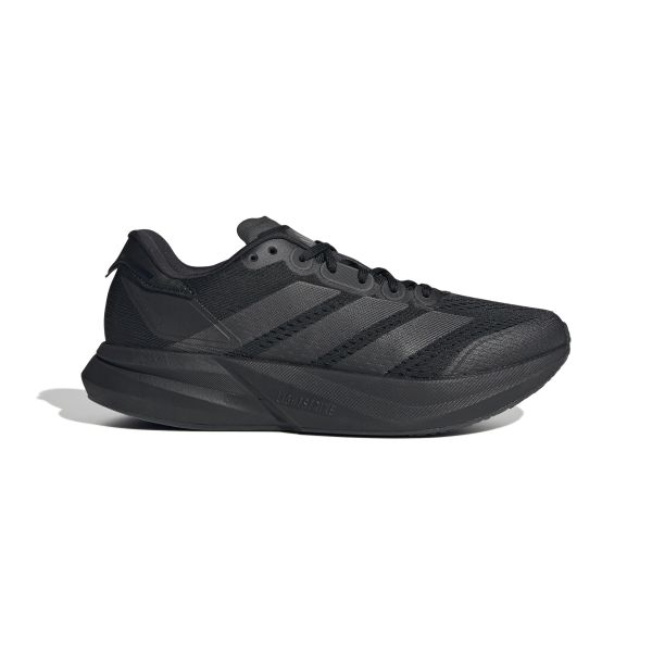 Buty do biegania adidas Duramo Speed 2 Low. Czarne buty do biegania męskie ADIDAS, bez wzorów, z materiału, bez zapięcia, do biegania. Za 380.50 zł.