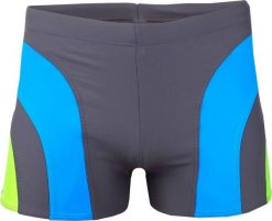 Crowell Kąpielówki męskie Crowell Sykes kol.03 szaro-niebiesko-zielone 2XL. Niebieskie kąpielówki męskie CROWELL, m, bez wzorów. Za 58.78 zł.