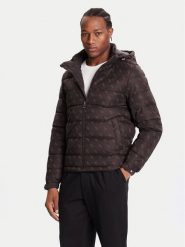 Guess Kurtka zimowa M5BL0B W2322 Brązowy Relaxed Fit. Brązowe kurtki męskie Guess, na zimę, m, z aplikacjami, z syntetyku, bez ramiączek, bez kaptura. Za 1,059.00 zł.