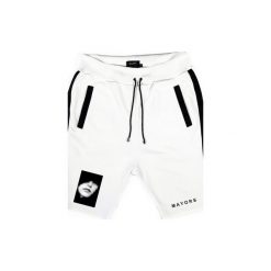 WHT SHORTS. Białe szorty męskie Majors, z bawełny. Za 130.00 zł.