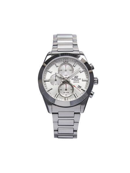 Casio Zegarek Edifice Sapphire Chronograph EFB-710D-7AVUEF Srebrny. Szare, analogowe zegarki męskie Casio, srebrne. Za 669.99 zł.