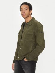 JOOP! Jeans Kurtka skórzana 15 Georg 80000766 Zielony Regular Fit. Zielone kurtki męskie JOOP! Jeans, m, bez wzorów, z jeansu, bez ramiączek, bez kaptura. Za 1,499.00 zł.