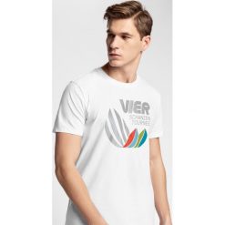 Koszulka męska 4Hills TSM100 - biały. T-shirty męskie marki 4f. Za 59.99 zł.
