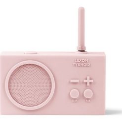 Radio gumowe Tykho 2 różowe. Czerwone radia Lexon. Za 249.00 zł.