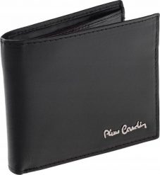 Pierre Cardin Poziomy portfel męski z gładkiej skóry naturalnej RFID Stop Pierre Cardin Nie dotyczy. Portfele męskie Pierre Cardin, bez wzorów, ze skóry. Za 119.26 zł.