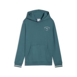Młodzieżowa bluza z kapturem PUMA Class z grafiką PUMA. Szara bluzy nierozpinane męskie Puma, m, bez wzorów, z kapturem. Za 229.00 zł.