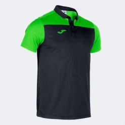 Koszulka polo do tenisa męska Joma Hobby II. Czarne koszulki polo męskie Joma, m, bez wzorów, sportowe, bez kołnierzyka, bez ramiączek. Za 148.95 zł.