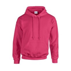 Bluza Z Kapturem Dla Dorosłych Unisex Heavy Blend. Czerwone bluzy z kapturem męskie GILDAN, m, bez wzorów, z kapturem. Za 73.99 zł.