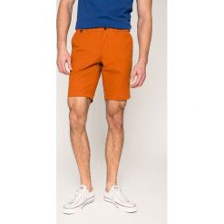 Tommy Hilfiger - Szorty Brooklyn. Szare szorty męskie Tommy Hilfiger, z bawełny, casualowe. W wyprzedaży za 199.90 zł.