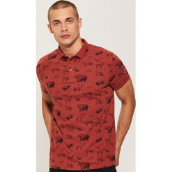 Koszulka polo - Bordowy. Czerwone koszulki polo męskie House, polo. Za 49.99 zł.