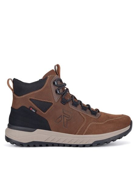 Rieker Revolution Lifestyle Trzewiki U0172-22 Brązowy. Brązowe buty sportowe na co dzień męskie Rieker Revolution Lifestyle, m, bez wzorów, z nubiku, bez ramiączek, bez kaptura. Za 589.99 zł.