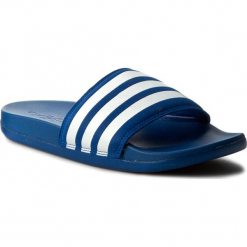 Klapki adidas - adilette CF+ AQ4936 Eqtblu/Ftwwht/Eqtblu. Niebieskie klapki i japonki męskie ADIDAS, w paski, z materiału. Za 129.00 zł.