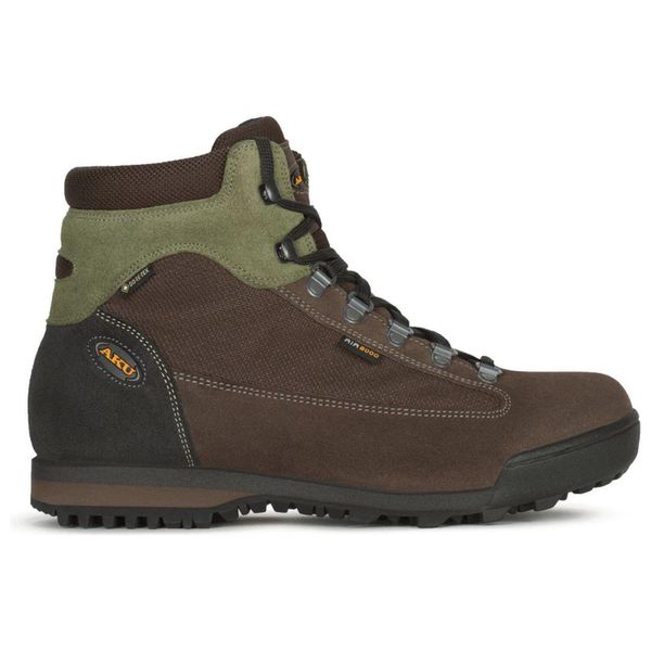 Buty trekkingowe dla dorosłych AKU Slope Original Gore-Tex Vibram. Brązowe buty trekkingowe męskie Aku, bez wzorów, z gore-texu, bez zapięcia, trekkingowe, gore-tex. W wyprzedaży za 553.00 zł.