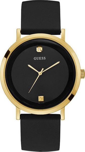 Zegarek Guess Zegarek męski Guess W1264G1 czarny. Czarne zegarki męskie Guess. Za 281.42 zł.