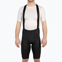 Spodenki rowerowe męskie Endura Pro SL EGM Bibshort LL black. Czarne szorty sportowe męskie ENDURA, bez wzorów, sportowe. Za 579.99 zł.