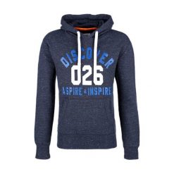 S.Oliver Bluza Męska Xl Niebieska. Niebieskie bluzy nierozpinane męskie S.Oliver, z nadrukiem. W wyprzedaży za 139.00 zł.