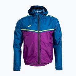 Kurtka do biegania męska Joma R-Nature. Niebieskie kurtki treningowe męskie Joma, l, bez wzorów, bez kaptura, do biegania. Za 309.99 zł.