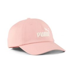 Młodzieżowa czapka z daszkiem z logo No. 1 ESS PUMA Pink Fruit. Czerwona czapki męskie Puma, bez wzorów, klasyczne. W wyprzedaży za 77.90 zł.
