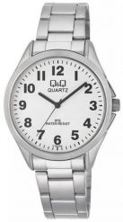 Zegarek męski QQ C192-204 srebrny. Szare zegarki męskie Q&Q, srebrne. Za 152.00 zł.