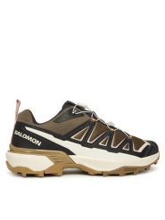 Salomon Trekkingi X Ultra 360 Edge L47872100 Khaki. Brązowe buty trekkingowe męskie Salomon, bez wzorów, z materiału, bez zapięcia, trekkingowe. Za 529.99 zł.