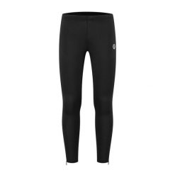Cienkie legginsy do biegania męskie Rogelli BOONE. Czarne legginsy męskie Rogelli, l, bez wzorów, do biegania. Za 145.00 zł.