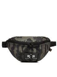 Alpha Industries Saszetka nerka Rubber Print 198912 125 Czarny. Czarne saszetki męskie Alpha Industries, bez wzorów, z materiału. Za 79.99 zł.