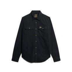 Koszula flanelowa Superdry Trailsman. Czarne koszule męskie Superdry., m, bez wzorów, bez kołnierzyka, bez ramiączek. Za 306.00 zł.