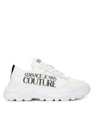 Versace Jeans Couture Sneakersy 79YA3SC1 Biały. Białe buty sportowe na co dzień męskie Versace Jeans Couture, m, bez wzorów, z jeansu, bez ramiączek, bez kaptura. Za 769.99 zł.