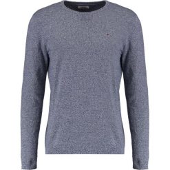 Tommy Jeans BASIC Sweter black iris. Niebieskie kardigany męskie Tommy Jeans, z bawełny. Za 379.00 zł.