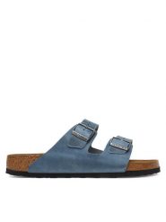 Birkenstock Klapki Arizona Sfb 1030862 Niebieski. Niebieskie klapki i japonki męskie Birkenstock, bez wzorów, ze skóry. Za 549.99 zł.
