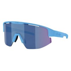 Okulary przeciwsłoneczne Bliz Matrix Small. Niebieskie okulary przeciwsłoneczne męskie Bliz, bez wzorów, sportowe. Za 378.75 zł.