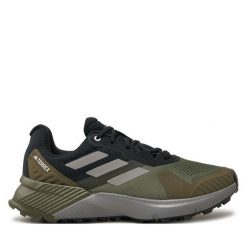Buty do biegania adidas. Czerwone buty do biegania męskie ADIDAS, bez wzorów, bez zapięcia, do biegania, adidas terrex. Za 509.99 zł.