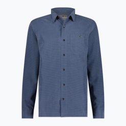 Koszula męska Royal Robbins Mojave Pucker. Niebieskie koszule męskie ROYAL ROBBINS, m, bez wzorów, bez kołnierzyka, bez ramiączek. Za 329.99 zł.