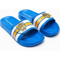 Klapki - Niebieski. Klapki i japonki męskie marki Cropp. Za 49.99 zł.