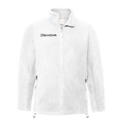 Givova Giacca Pile Alaska L - polar. Białe bluzy z polaru męskie Givova, l, bez wzorów, z polaru, bez ramiączek, bez kaptura. Za 220.99 zł.