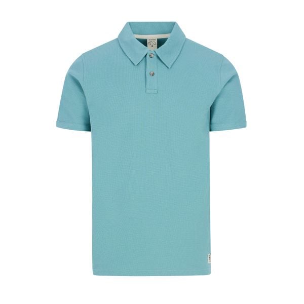 Polo Protest Cube. Niebieskie koszulki polo męskie Protest, m, bez wzorów, bez kołnierzyka, bez ramiączek. Za 241.00 zł.