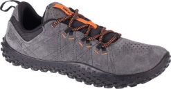 Buty trekkingowe męskie Merrell Merrell Wrapt J037753 Czarne 43. Czarne buty trekkingowe męskie Merrell, bez wzorów, bez zapięcia. Za 450.56 zł.