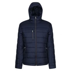 Męska Ocieplana Kurtka Navigate. Niebieskie kurtki męskie Regatta, m, bez wzorów, z puchu, sportowe, bez ramiączek, bez kaptura. Za 319.99 zł.