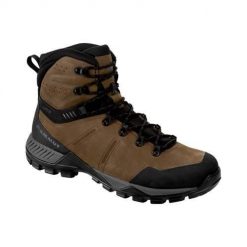 Buty trekkingowe męskie Mammut Mercury Tour Ii High Gtx. Brązowe buty trekkingowe męskie Mammut, bez wzorów, z materiału, za kostkę, bez zapięcia, trekkingowe. Za 913.00 zł.