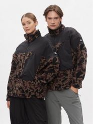 Jack Wolfskin Polar Maarweg Print Jkt 1711231 Brązowy Regular Fit. Brązowe bluzy z polaru męskie Jack Wolfskin, m, bez wzorów, z polaru, sportowe, bez ramiączek, bez kaptura. Za 489.99 zł.