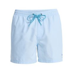 Szorty kąpielowe dla Mężczyzn EVERYDAY SOLID VOLLEY 15" Niebieski. Niebieskie szorty męskie Quiksilver, bez wzorów, z poliesteru, sportowe. Za 129.99 zł.