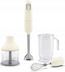Blender Smeg Blender ręczny z akc. Smeg HBF03CREU kremowy. Blendery Smeg. Za 516.99 zł.