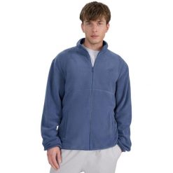 Polar męski 4F M357 denim 4FWAW25TFLEM357 32S ROZMIAR M. Niebieskie bluzy z polaru męskie 4f, m, bez wzorów, z denimu, bez ramiączek, bez kaptura. Za 110.99 zł.