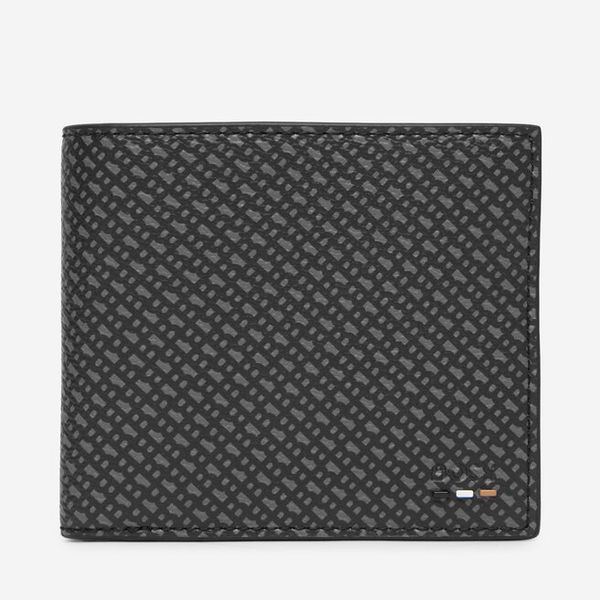 Portfel BOSS. Czarne portfele męskie Boss, bez wzorów. Za 469.99 zł.