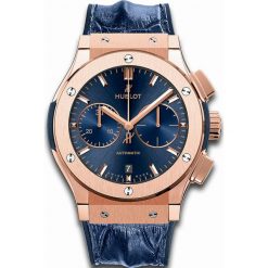 ZEGAREK HUBLOT CLASSIC FUSION 45 MM 521.OX.7180.LR. Niebieskie zegarki sportowe HUBLOT, z gumy. Za 133,300.00 zł.