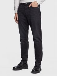 Calvin Klein Jeans Jeansy J30J322821 Czarny Regular Fit. Czarne jeansy męskie Calvin Klein Jeans, bez wzorów, z bawełny. Za 449.99 zł.