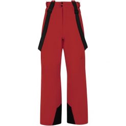 Spodnie narciarskie/snowboardowe z szelkami męskie PROTEST Prtrowens. Czerwone spodnie narciarskie i snowboardowe męskie Protest, bez wzorów, narciarskie. Za 506.00 zł.