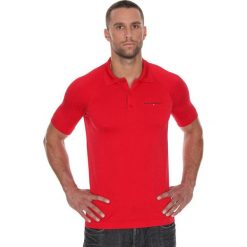 Brubeck Koszulka męska polo Prestige z krótkim rękawem czerwona r. M (SS10920). Koszulki polo męskie marki Brubeck. Za 69.99 zł.
